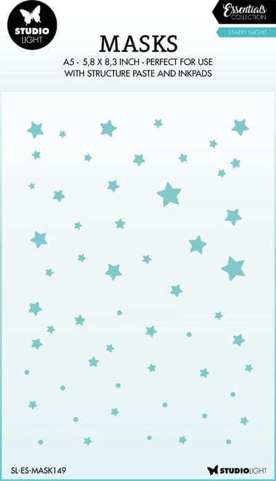 Mask stencil A5 starry night - essentials nr. 149