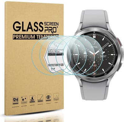 Zeynomax - Screen Protector - Gehard Glas - Anti-kras - Diameter 31mm - Samsung Galaxy Watch 4 Classic 42mm - Bescherming voor je smartwatch