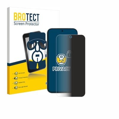 BROTECT - privacy screenprotector voor Xiaomi Redmi Turbo 5 - Folie Beschermfolie Blauwlichtfilter