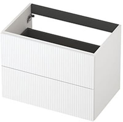 INK - Onderkast 2L Gelakt Gefreesd Tbv Greep - 700x450x520 Mm - Mat Wit