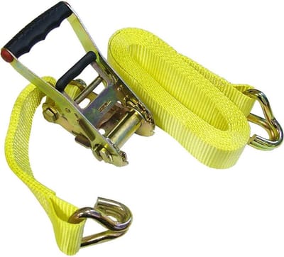 Spanband met Ratel - Lading Zekeren - Transport Beveiligen - Drielaags Teryleenband - 8m x 50mm - Niet gespecificeerd