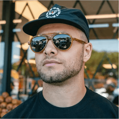 Vallon Elmore Zonnebril (Maat - OS, Kleur - Horn / Polarized)