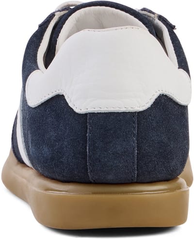 camel active Leren sneaker met flexibele zool - Maat womenswear-41 - Navy