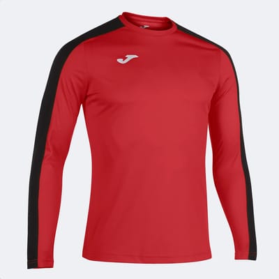 Joma Academy Iv T-shirt Met Lange Mouwen Rood 11-12 Years Jongen