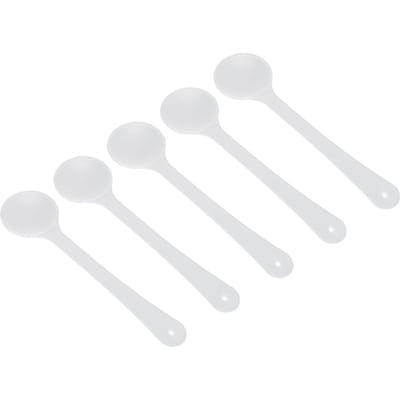 5 pièces Occluder oculaire portatif Couverture complète Occluder pour test de vision Outil d'examen oculaire pour ophtalmologie white