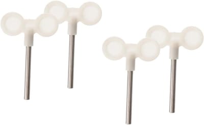 Opwindsleutels Muziekdoos - Reparatiesleutels Winder - Muziekdozen Repareren - Universele Pasvorm - 4 Stuks - Diverse Kleuren