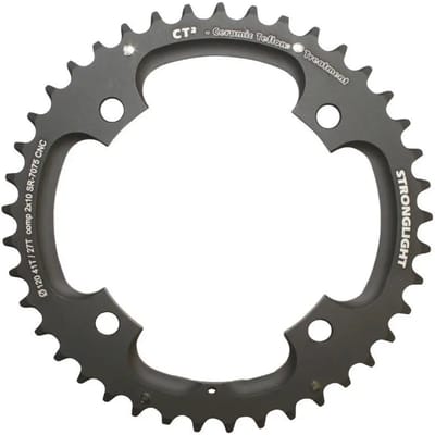 Dubbel buitenste MTB kettingblad voor 27dts binnenste schroefdraad Stronglight 4BRA SRAM X0-XX CT2 10V