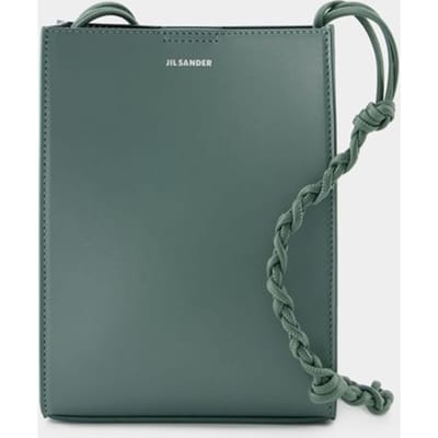 Tangle Sm Schoudertas - Jil Sander - Leer - Groen