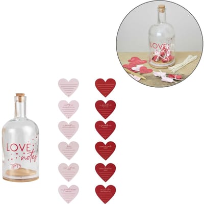 Ginger Ray - Ginger Ray - Be mine - Fles Love notes - 23 x 30 cm