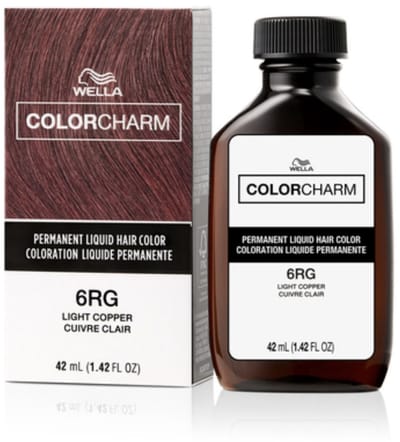 Wella Color Charm Permanent Liquid Haircolour - 6RG - Light Copper - Wella haircolour - Wella Toner - Wella haarverf - Oranje - Koper - Rood - Copper colour