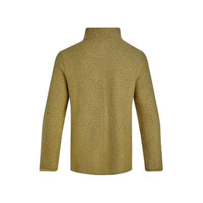 Weird Fish Heren Cruiser Macaroni Quarter Zip Pullover (Antiek mos)