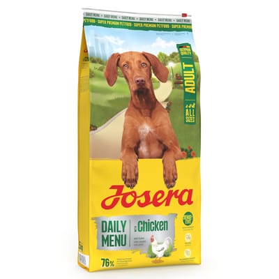 12,5kg Josera Daily Menu Adult Kip Hondenvoer droog
