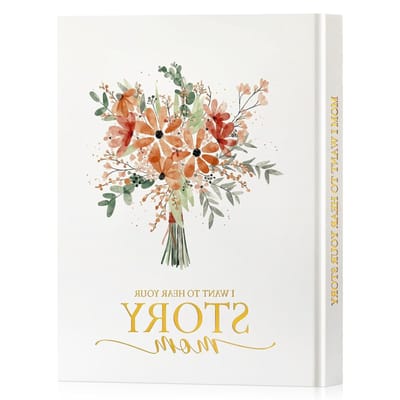 Levenverhaal Journal voor Moeders met Meer dan 270 Vragen, Luxe Hardcover Reizen Notitieboek, Persoonlijk Aandenken voor Moeder, Moederdag Cadeau