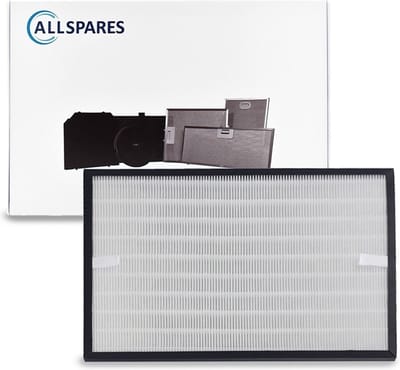 AllSpares Filterset voor Luchtreinigers geschikt voor DeLonghi AC230 (370x265x30mm)