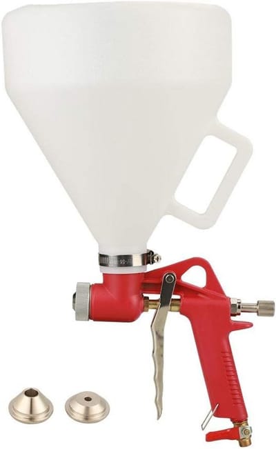 Gipspistool met 6L tank en 3 Nozzles voor Schilderen en Vernissen