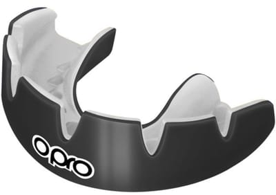 Opro Instant Custom Dentist Fit Mouthguard Braces Hockey Bitje - Maat L