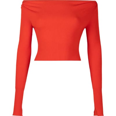 AllSaints Hera Dress Flame Red Größe: XS | Longsleeves Outlet | Damen | Rot