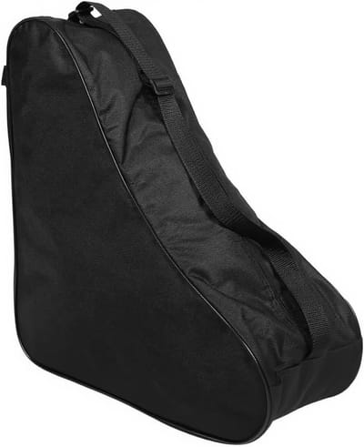 Skate Bag voor Rollerskates en Schaatsen - Verstelbare Tas voor Volwassenen en Kinderen, Ideaal voor Inline Skates en Ski Boots, Zwart