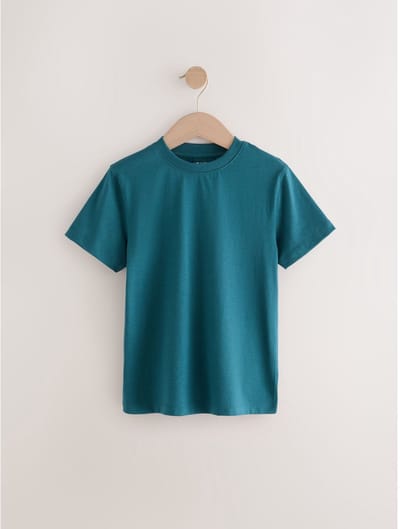 Next - Jongens - T-shirt met korte mouwen standaard pasvorm - Blauw