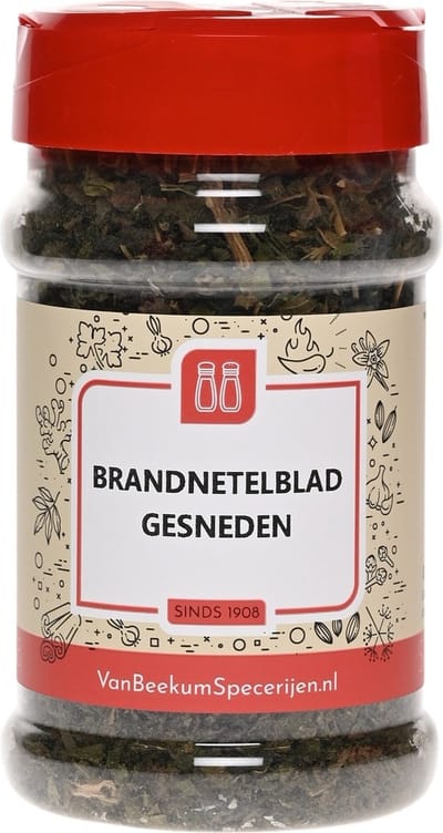 Van Beekum Specerijen - Brandnetelblad Gesneden - Strooibus 30 Gram