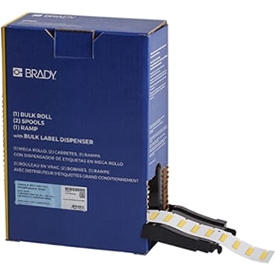 Brady BM-125-1-312-YL tape krimpkous geel | 3,18 mm x 25,40 mm (origineel)