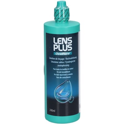 Lens Plus Ocupure 240 Bewarings-en-reinigingsoplossing