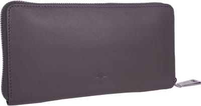 JOOP! Leren Portemonnee Sofisticato 1.0 Melete Purse Dark Grey Donkergrijs