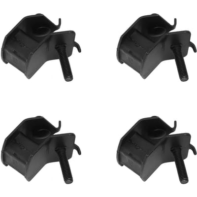 4 STUKS Generator Voetkussen Schokabsorberend 168F 170F 2KW‑3KW Kussen voor Diesel Generator Demping Voet Accessoires