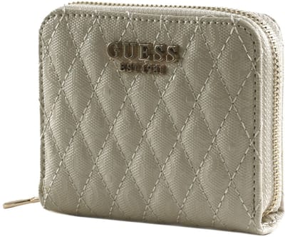 GUESS Portemonnee Betula Small Zip Around Wallet Taupe