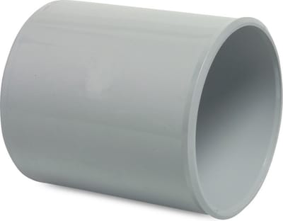 Sok PVC-U 40 mm lijmmof grijs KOMO