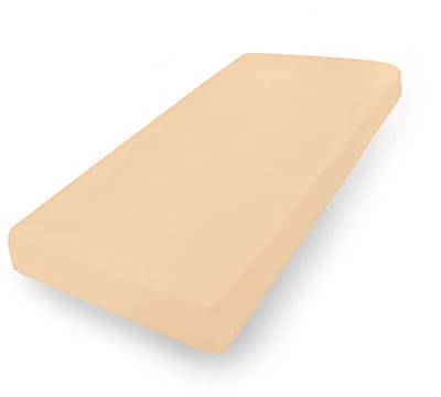 Matex Jersey PREMIUM - Laken met Elastiek - 200x220 cm - Ciemny Beż