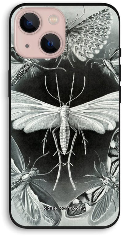 Case Company® - Hoesje geschikt voor iPhone 13 hoesje - Haeckel Tineida - Biologisch Afbreekbaar Telefoonhoesje - Bescherming alle Kanten en Schermrand