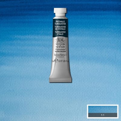 Watercolor paint W&N 5ml - 526 Phthalo Turquoise