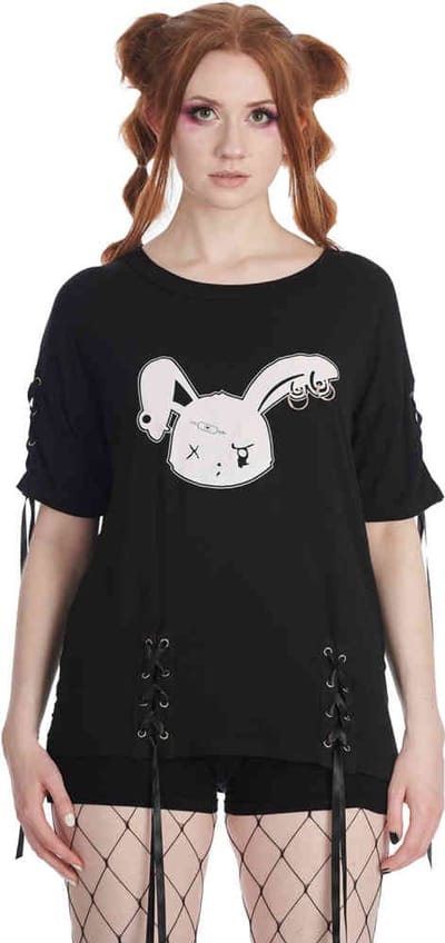 Banned - Momo Top - XS - Zwart