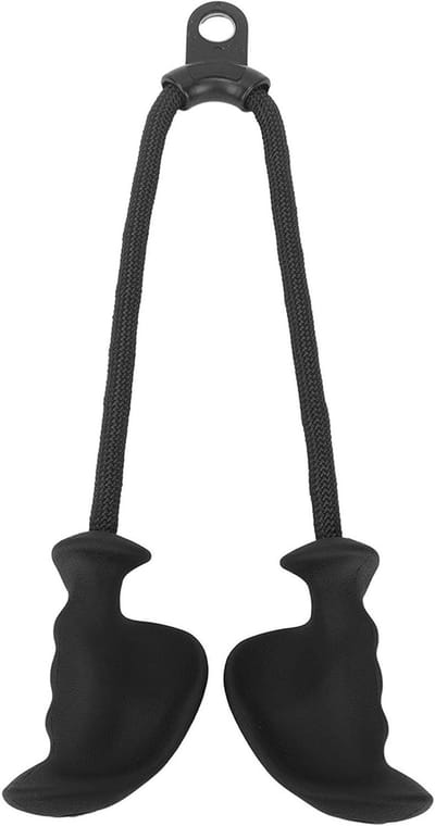 Fitness Touw - Triceps Trainer - Kracht Training - Hoge Dichtheid - 9 x 9 x 9 cm - Zwart