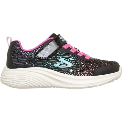 Skechers Bounder Pro meisjes sneakers zwart roze - Maat 29