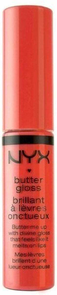 NYX Professional Makeup - Intense Butter Gloss - Peach Crisp - IBLG23 - Lipgloss - Koraal - 8 ml