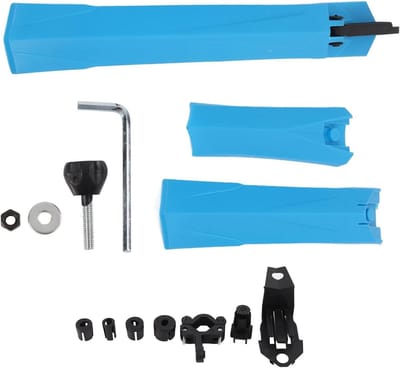 Fietsspatbord Set - Spatlappen Mountainbike - Fietsen Na Regen - Snelle Demontage - Universeel - Blauw