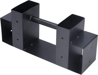 Houtenopslag voor Buiten, Weerbestendige Houtrek voor Droog Hout, Handige Metalen Houtopslag en Organiser voor Tuin en Openhaard