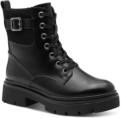 Marco Tozzi Dames Enkellaarsje 2-26248-45 001 F-breedte Maat: 36 EU