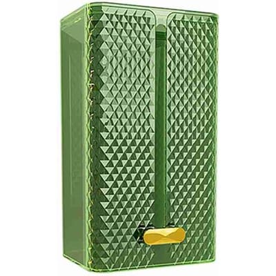 Luxe grote capaciteit badkamer decor klevende wand gemonteerde servet organizer papier houder papieren handdoek tissue box groen