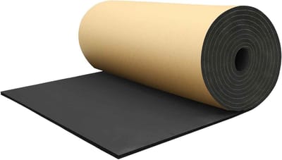 Dailygoods- Geluidsdempingsmat 20mm - Zelfklevend - Waterdicht - Geluidsisolatie - Warmte-isolatie - Geschikt voor voertuigen - 0,46 m² - Geluidsisolatiemateriaal