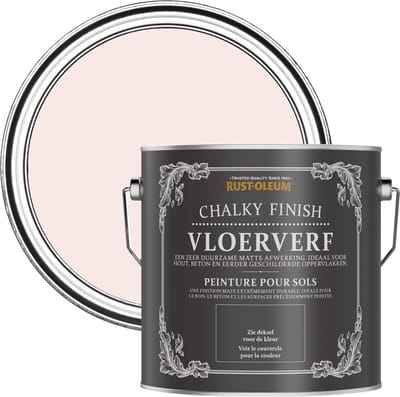 Rust-Oleum Roze Vloerverf - Porselein Roze 2,5L