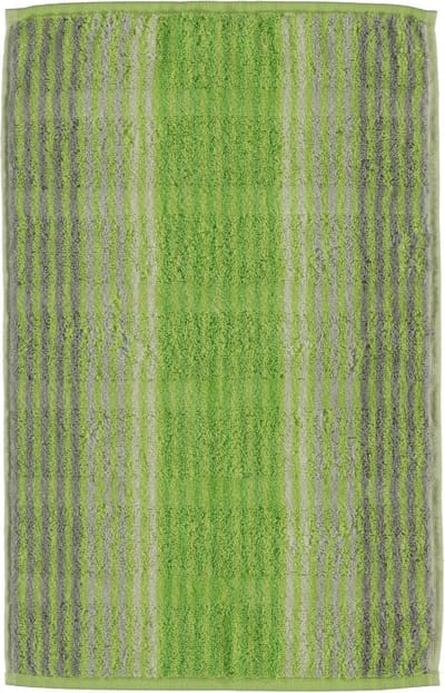 Cawo Cashmere Streifen Gastendoekje - Kiwi 30x50