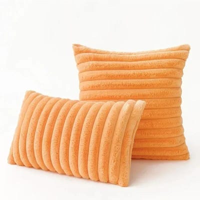 1 pièce Housses de coussin décoratif Doux Confortable Taie d'oreiller Fausse fourrure de lapin Housse de coussin pour Canapé Sofa Lit Chaise Décoration de la maison Saga Vert 30x50cm