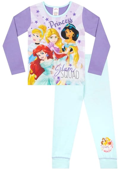 Princess Pyjama - Maat 110/116 - Disney Prinsessen - Meisjespyjama