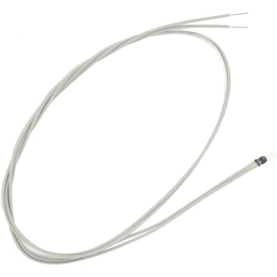 Thermistance PTC Sonde Étanche Capteur de Température Résistance Thermique Accessoire pour Moteur 120 degrés Celsius white