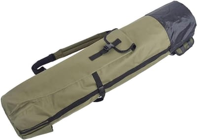 Opvouwbare Viszak - Visrugzak Hengelsport - Vistuigen Opbergen - Grote Capaciteit 117L - 34 x 123 cm - Groen