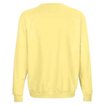 SOLS Columbia Crew Neck Sweatshirt voor volwassenen (Lichtgeel)