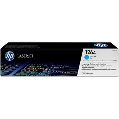Tonercartridge hp ce311a 126a blauw